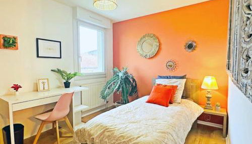 LOASIS -T4 Garage Terrasse WIFI Centre-Ville Gare - Foto 4