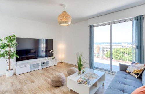 L43 Suite Maurice sea view 6Pax/Terrace,Parking,AC - Foto 14