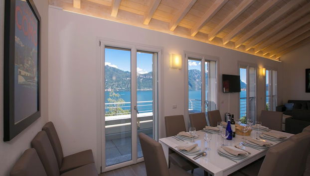 Paradiso di Menaggio Penthouse - Foto 5, Habitación