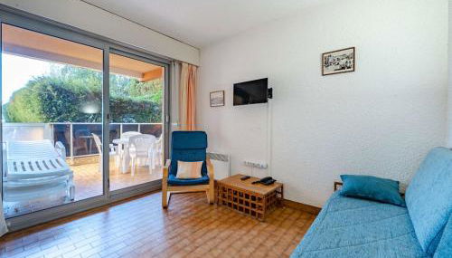 Studio pour 4 avec Wi-Fi illimité, vue mer depuis la terrasse - FR-1-827-40 - Foto 2