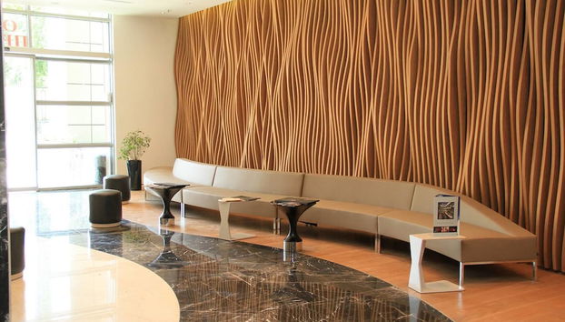 Zona de estar del vestíbulo