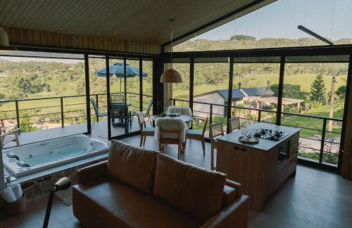 Elegante bangalô de campo 3 - Taquaras Huts - Foto 29