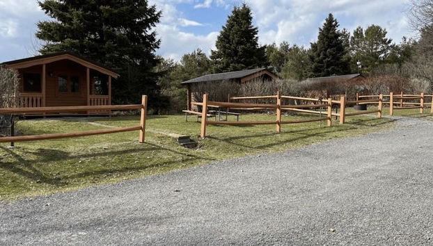 Facciata della struttura