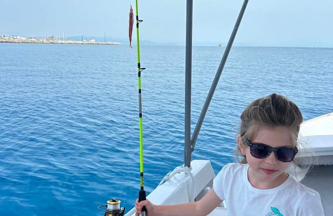 Battuta di pesca a Rodi con barbecue e nuoto - Foto 14