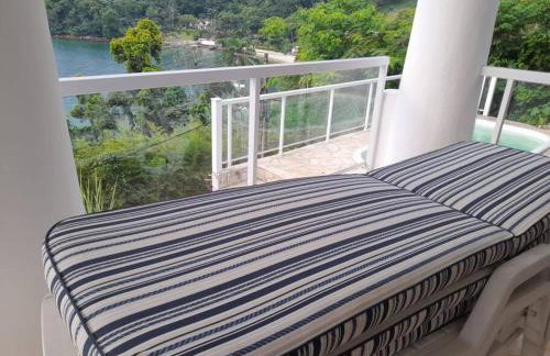 Casa Grega em Angra dos Reis com Piscina e Vista Espetacular - Foto 25