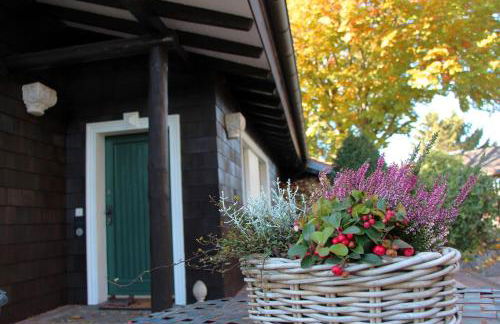 Ferienhaus Vogelsbergblick, Fernblick, Sauna, Kamin, 1700m eingezäunt in Alleinlage - Foto 3