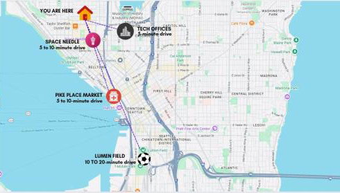 Near Space Needle Climate Pledge Roof Deck - Foto 5