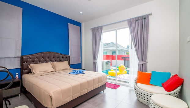 Deep Blue Poolvilla Huahin - Foto 4, Habitación