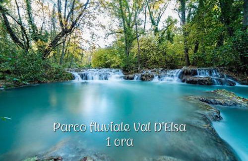 VAL D'ORCIA DELUXE 3 incantevole casa con vista sulle colline, WiFi e parcheggio - Foto 42