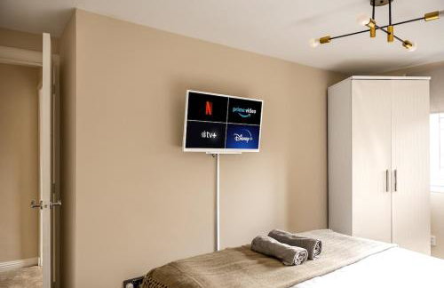 Spacious 3 Bed Home in Glasgow City With Free Parking - Foto 24