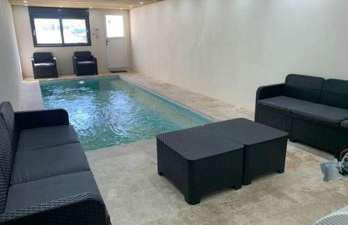 Villa piscine/spa privé intérieur 33° ZOO DE LA FLECHE 24h DU MANS - Photo 51