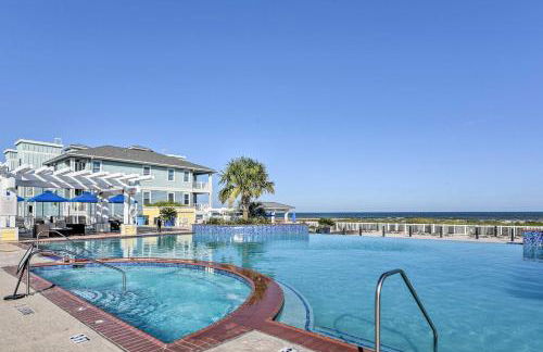 Gulf View and Beach Access Galveston Resort Condo! - Foto 3