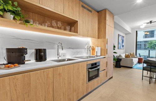 Sleek Downtown Apartment Rooftop Pool - Foto 10