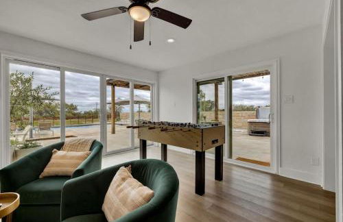 Grasslands Pool Hot Tub Hill Country Views - Foto 59