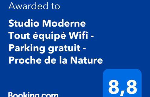 Studio Chaleureux Tout équipé - Wifi - Parking gratuit - Proche de la Nature - Foto 8