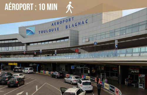 Le Rêve Bleu Jardin Parking Aéroport MEETT - Foto 30