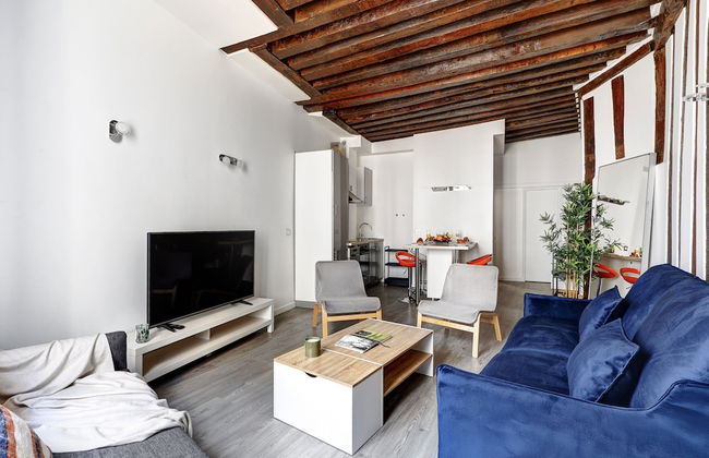 Charming 1BR in Saint-Germain Sleeps 4 - Foto 17
