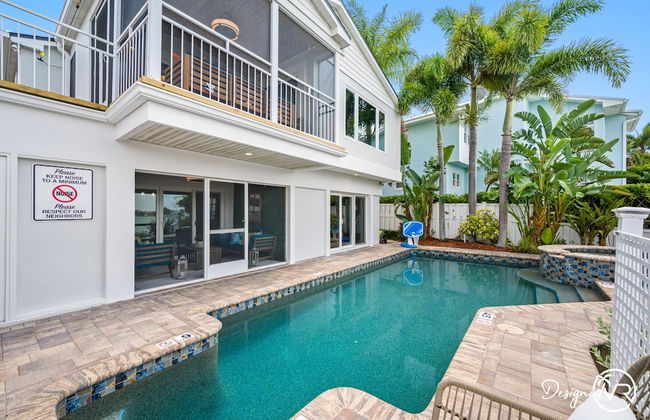 Chic 8BR with Heated Pool & Waterview - Photo 36