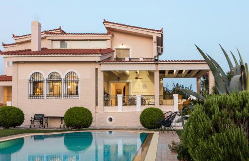 Renko Royal Villa - Private Infinity Pool & Garden - Athens Riviera - Foto 45