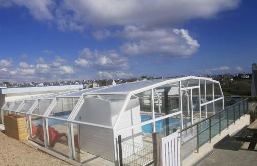 Belle Vue Phare St Mathieu, 100 m plage du Bilou, proximité immédiate Gr34, piscine chauffée - Foto 16