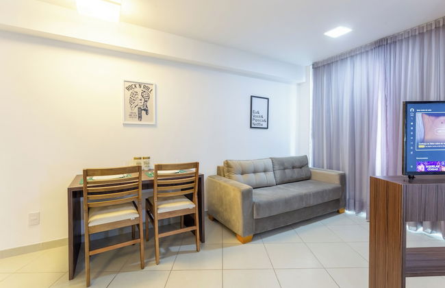 Lindo Flat no Beach Class Santa Maria em Boa Viagem - Foto 29