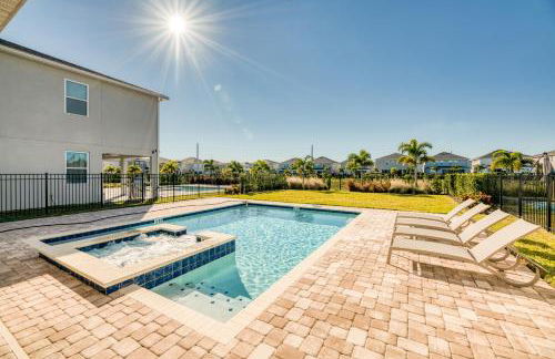 Chic Home With Private Pool, Game Room And Waterpark & Resort Access Near Disney At Encore Resorts Reunion - 320Au - Foto 19