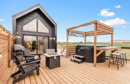 Modern Tiny Cabin, with Hot tub in Choteau MT - Foto 19