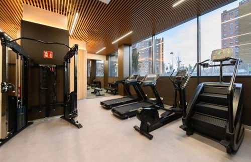 JES214B - Piso de lujo de 1 dormitorio con hermosas vistas a la ciudad - Alquiler temporal - Foto 54