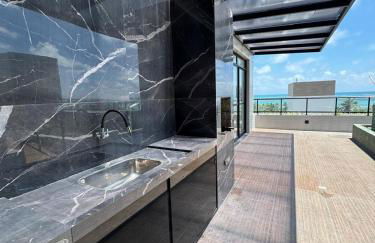 Apto completo em Cabedelo, proximo a João Pessoa com 2 quartos, cozinha completa e ar condicionado e varanda Gourmet - Photo 19