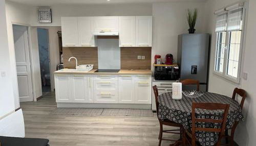 House with terrace près de l'Aéroport RoissyCDG - Tour Eiffel - Champs Elysée - Paris - Aéroville centre commercial - Parc Astérix - Disneyland Paris - Mer de sable - Châteaux de Chantilly et Ecouen - Parc des expositions Villepinte - Le Bourget - Foto 4, stove, minibar