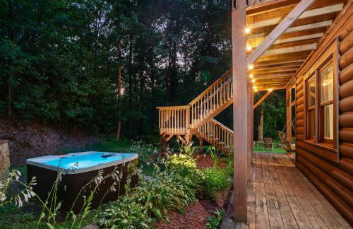 Cabin 3 Miles off I-40-hot tub-firepit-secluded better than a Hotel - Photo 45