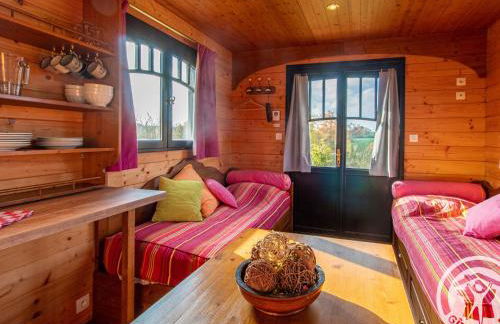 Roulotte climatisée avec piscine et jardin - FR-1-622-54 - Photo 14