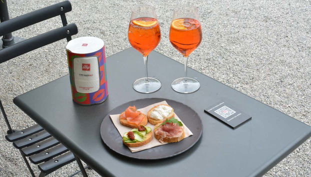 Você poderá relaxar e brindar