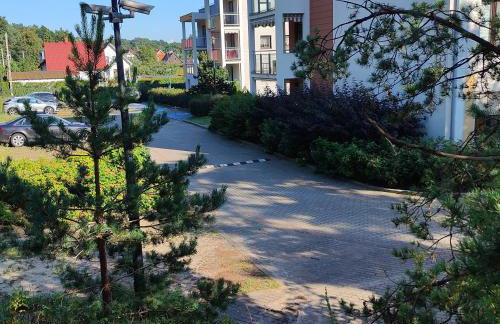 Apartament Bursztynowy Jantar 2 pokojowy z ogrodzonym tarasem przy nadmorskim lesie - Foto 28
