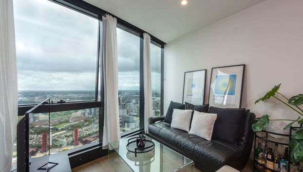Stunning 1-bed Unit in 56th Floor in Southbank! - Foto 4, Zona de estar