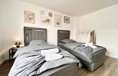 Zentrale City Ferienwohnung Essen 3 Zimmer Balkon Messe - Foto 6