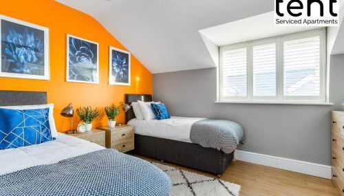 Central 1 BR apt , pkg, great for long term guests - Foto 2