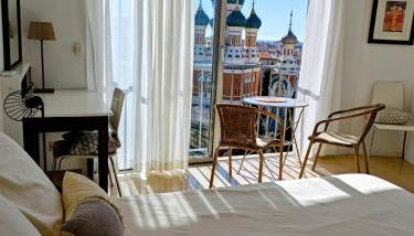 3P 72m2 Climatisé Vue exceptionnelle Cathédrale St Nicolas et Mer - Foto 4