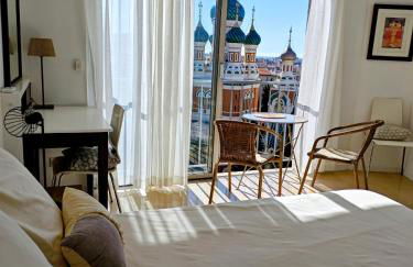 3P 72m2 Climatisé Vue exceptionnelle Cathédrale St Nicolas et Mer - Foto 4