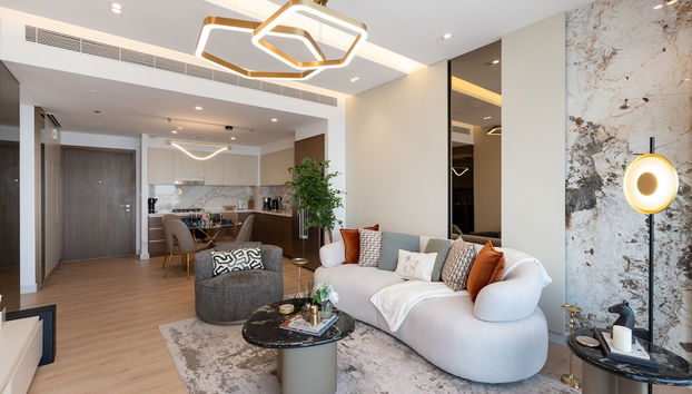 Premium 2BR Emaar Beachfront w Beach Access - Foto 5, Habitación