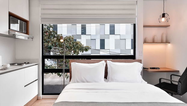 w Prestigious Loft w Amazing Terrace in Bogota - Foto 2, Habitación