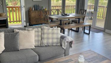 Glasshouse hot tub lodge - Foto 3