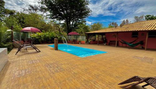 Sítio com lazer completo e piscina aquecida - Foto 2