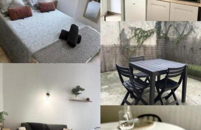 Cosy T1 30m2 avec cour en plein cœur de ville - Foto 4