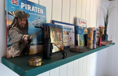 Urlaub beim Käptn! Freistehendes Premium Nordsee-Ferienhaus mit Fahrrädern, Stellplatz und Garten, 150m zur Nordsee - Foto 19