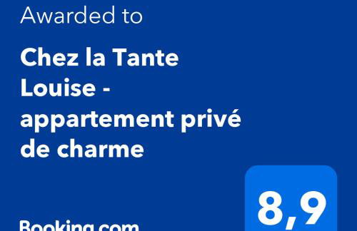 Chez la Tante Louise - appartement privé de charme - Foto 17