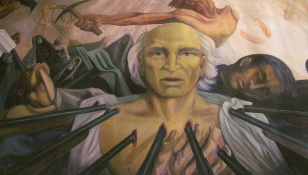 Murales sulla storia di Chihuahua