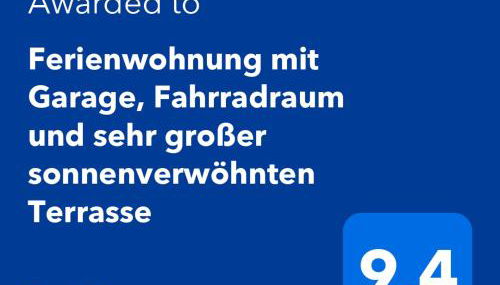 Ferienwohnung mit Garage, Fahrradraum und sehr großer sonnenverwöhnten Terrasse - Foto 5