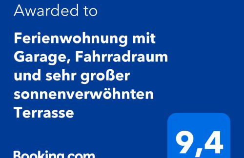 Ferienwohnung mit Garage, Fahrradraum und sehr großer sonnenverwöhnten Terrasse - Foto 5