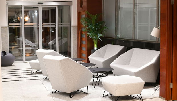 Zona de estar del vestíbulo